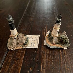 Historic Beacons by Young’s Pair of Replicas of American’s Lighthouses